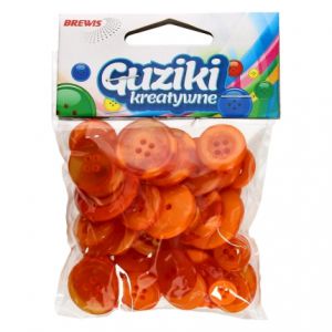 Guziki Brewis 40g Mix Pomarańczowe